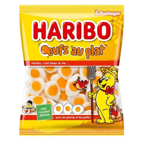 Haribo oeuf au plat sachet 300g