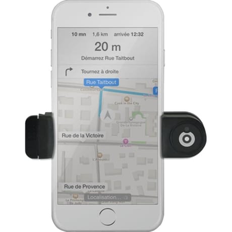 Bigben connected support voiture noir sur grille aération pour smartphones AIRVENTHOLDER