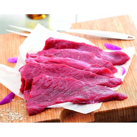Viande bovine : steak * à griller