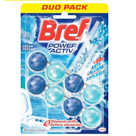 Bref WC power activ ocean 2x50g