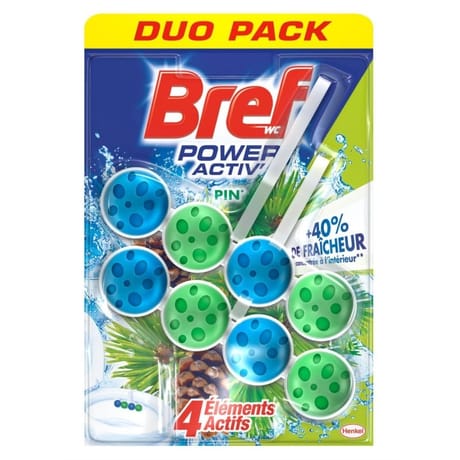 Bref WC power activ pin 2x50g