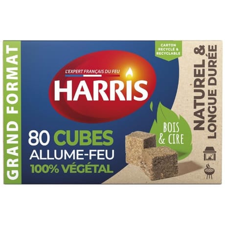 Harris 80 allume feux 100% naturels fsc