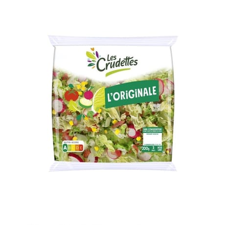 Les Crudettes salade l'originale sachet 200g