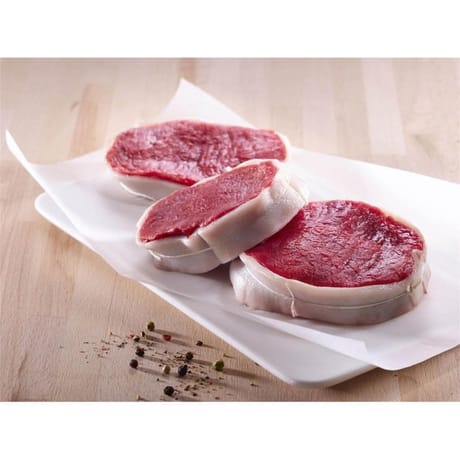 Viande bovine :  pavé *** tournedos à griller