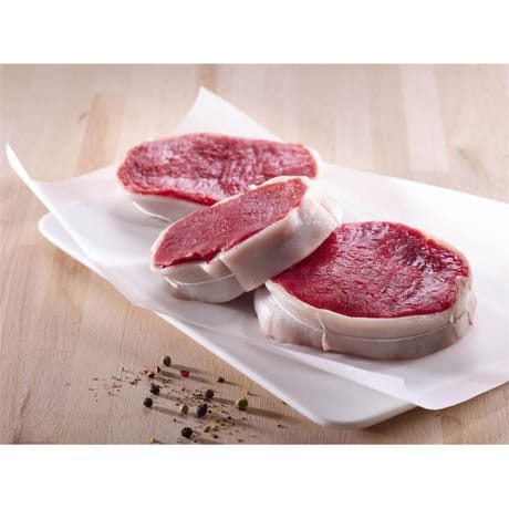 Viande bovine :  pavé *** tournedos à griller