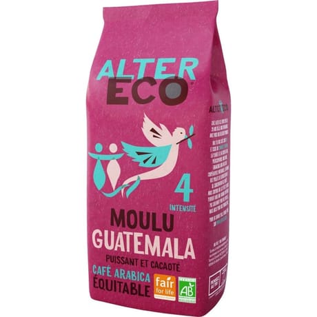 Alter Eco café bio Guatemala 100% arabica 260g