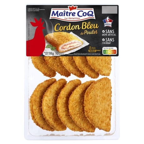 Maître Coq cordon bleu de poulet 1kg