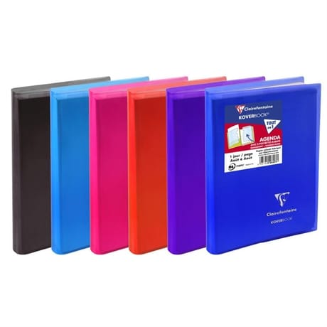 Clairefontaine agenda kbook 120x170 1j/p metric