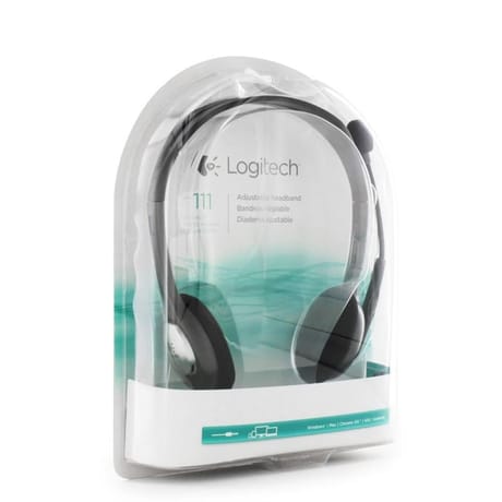 Logitech casque stéréo avec micro H111 981-000593