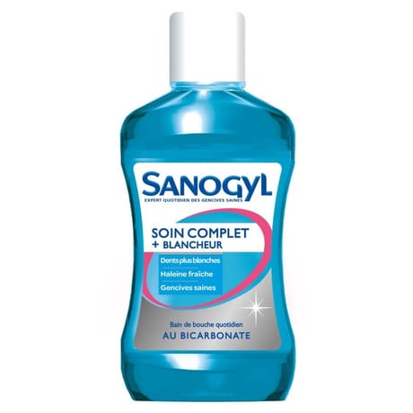 Sanogyl bain de bouche complet + blancheur 500ml