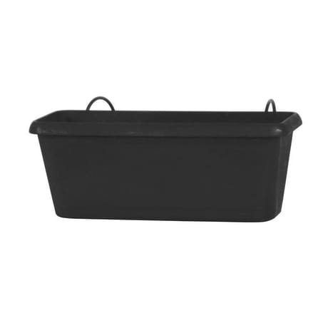 Eda jardinière chorus 30 cm avec support invisible - anthracite
