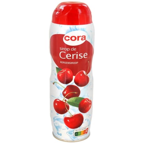 Cora sirop cerise 75cl