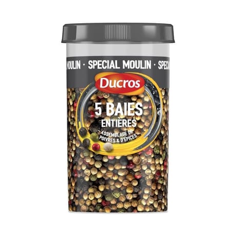 Ducros mélange 5 baies entières doux n°5 70g