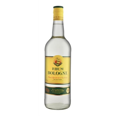Bologne rhum blanc agricole 1l 50%vol
