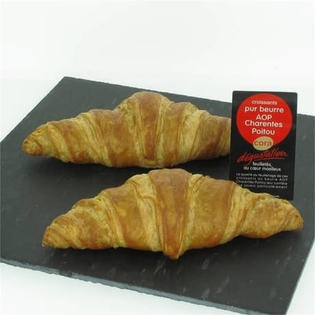 Croissant dégustation x2