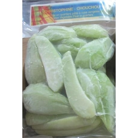 Christophine Chouchou épluchée, prête à cuire, congelée 1kg