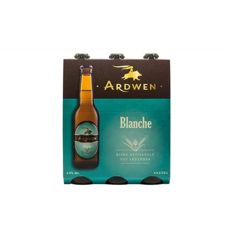 Ardwen biere Blanche pack 6x33cl 4,5% Vol.