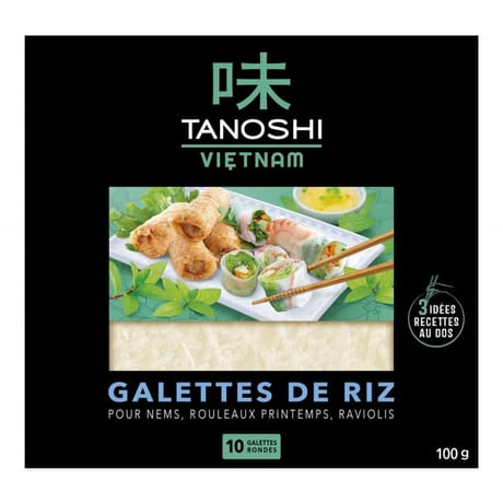 Tien Shan 10 galettes de riz 100g