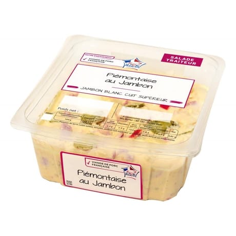 Piémontaise au jambon 800g