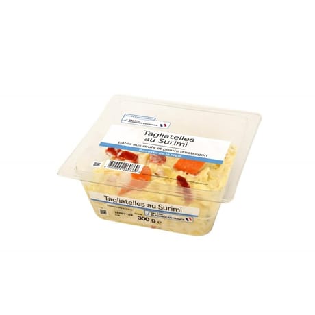 Tagliatelles au surimi pates aux oeufs et pointe d'estragon 300g