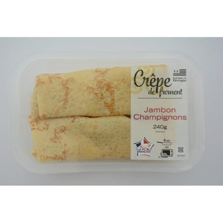 Crepe jambon champignons (2x120g) 240g
