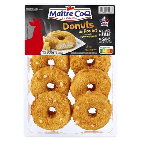 Maître Coq donuts de poulet 800g