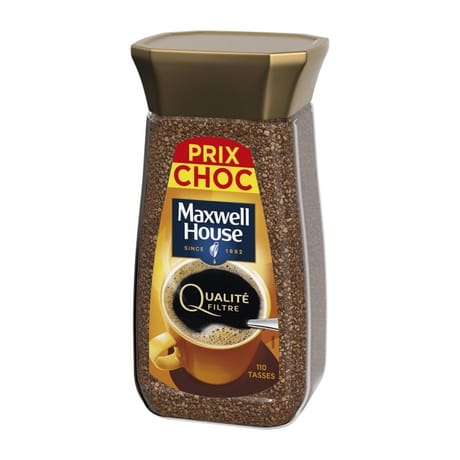 Maxwell house qualité filtre instantané 200g
