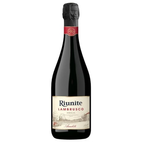 Carniato lambrusco rouge riunite 75cl 7.5% vol