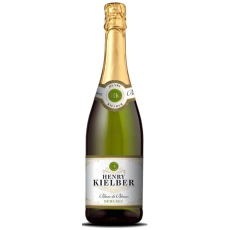 Henry Kielber mousseux blancs de blancs demi sec 75cl 11% Vol.