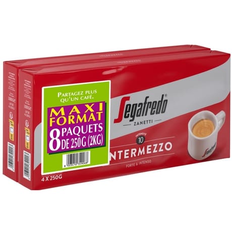 Intermezzo café moulu 8x250g - 2kg