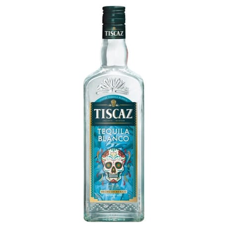Tequila blanco tiscaz 35° 70 cl