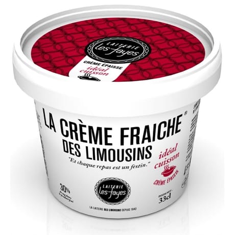 Crème fraiche épaisse 30% 33cl
