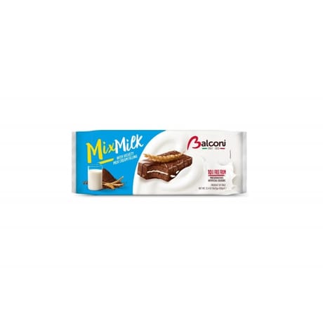 Genoises fourrées au lait enrobées x10 mix milk 350g