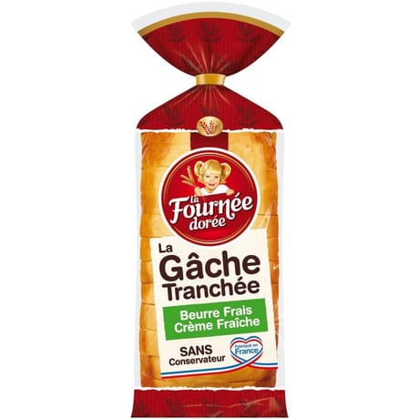 La Fournée Dorée gâche tranchée 500g