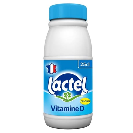 Lactel lait demi-écrémé 25cl