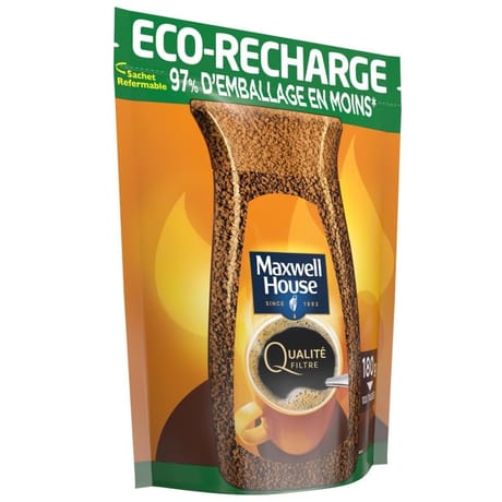 Maxwell House éco-recharge 180g