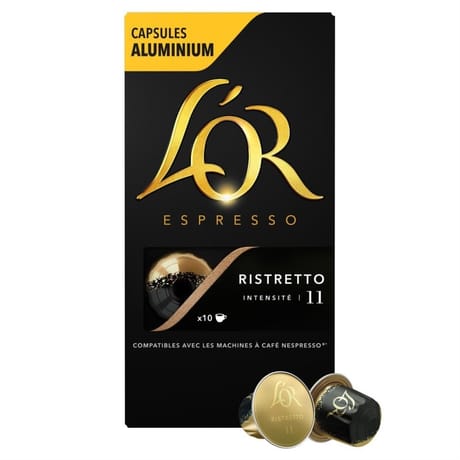 L'or espresso ristretto capsules x10 52g