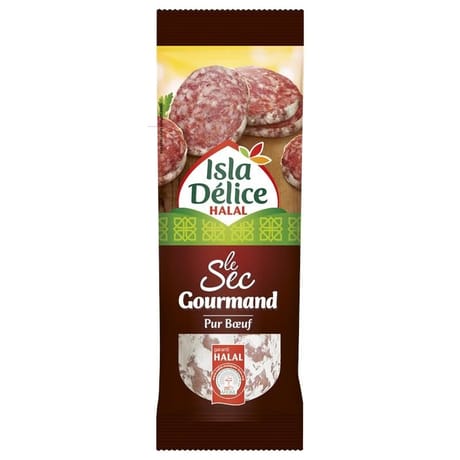 Isla Délice saucisson sec halal le tradition 280g