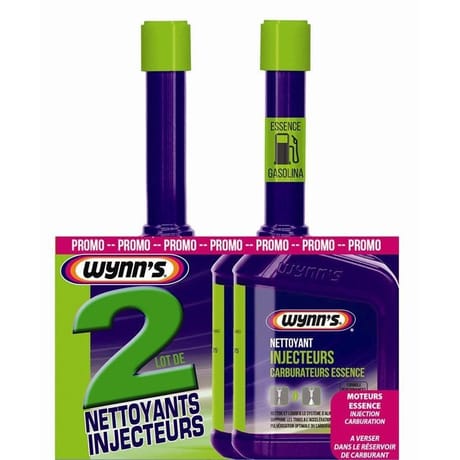 Wynn's lot 2 nettoyants injecteurs et carburateurs essence 520g