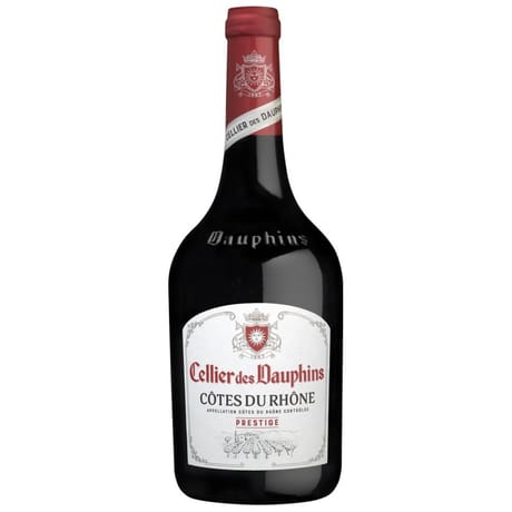 Cellier des dauphins prestige côtes du rhône rouge 75cl 14%vol