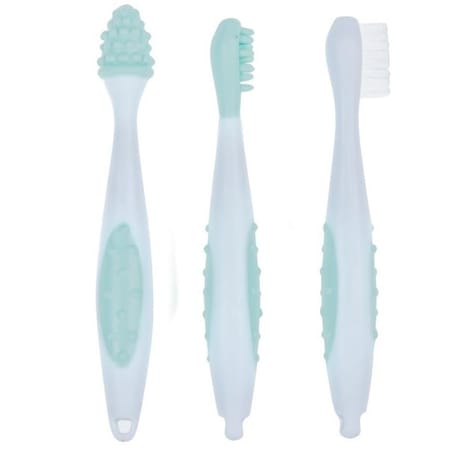 Set de 3 brosses à dents avec étui Bébé Confort