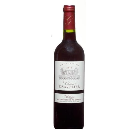 Bordeaux rouge Château Gravelier 13% Vol. 75cl