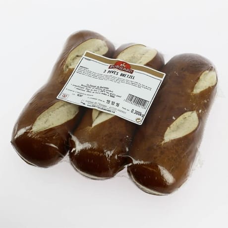 Lot de 3 pavés bretzel
