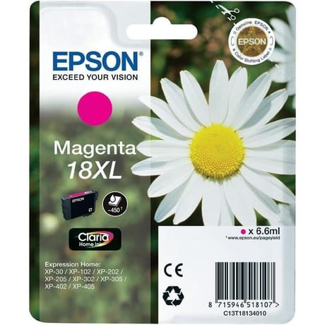 Epson Cartouche d'encre T1813 Pâquerette Magenta XL