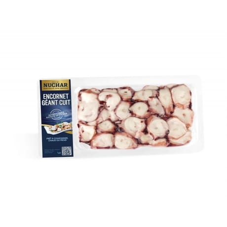 Lamelles d'encornet géant cuit 200g