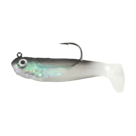 Leurre souples 5cm et hameçon plombé alevin