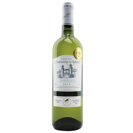 Bordeaux Blanc Château la Commanderie du Bardelet 12,5% Vol. 75 cl