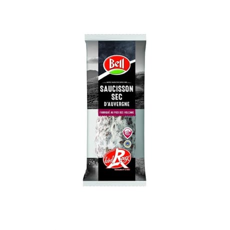 Bell saucisson sec d'Auvergne label rouge 250g