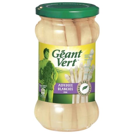 Géant vert asperges blanches 212 ml 110g