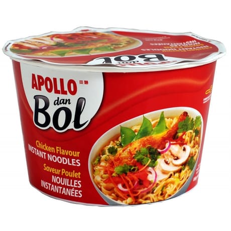 Apollo nouilles dan bol poulet 85g